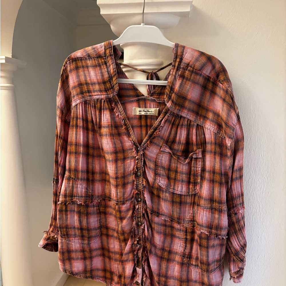 We The Free Rustic Plaid Shirt